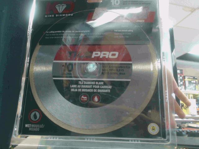 Tile diamond blade
