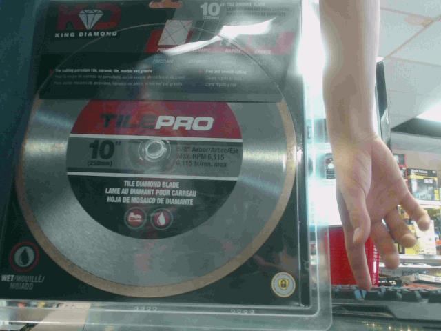 Tile diamond blade