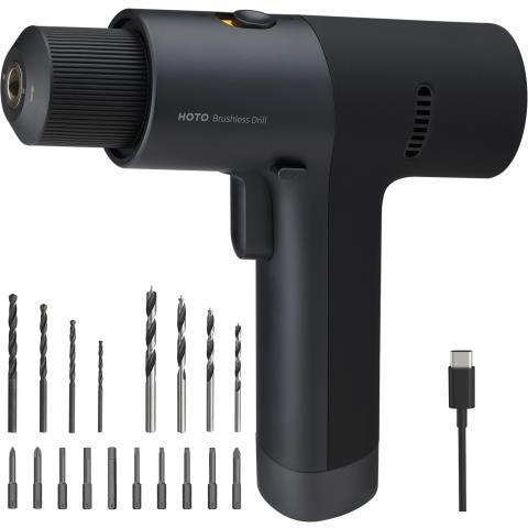 Brushless drill ccharge usb-c kit full