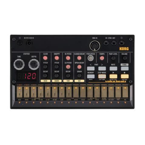 Beat machine volca beats noire batterie