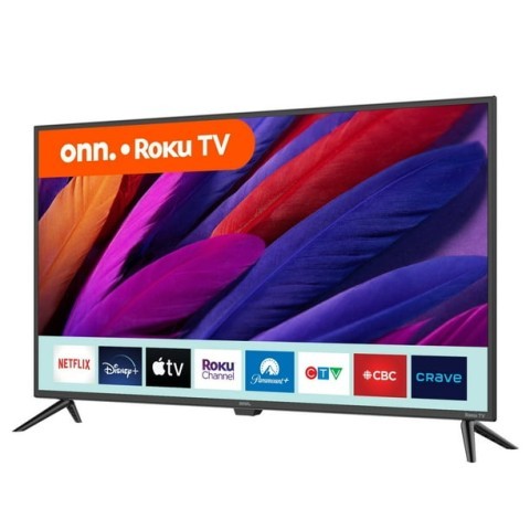 Tv 43p roku avec manette