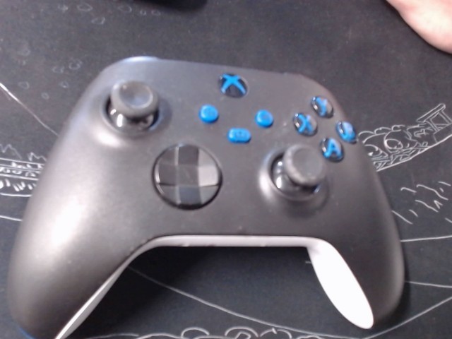 Manette xbox one noir bleu