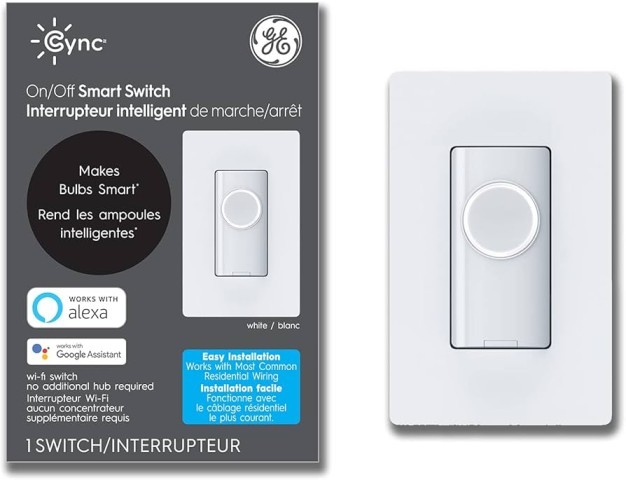 On/off smart switch for lightbulb