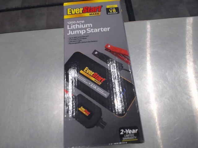 Jump starter 1200amp everstart neuf