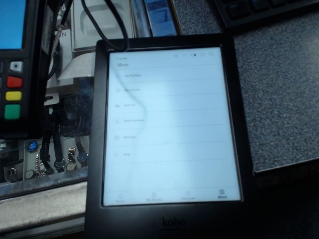 Reading tablette