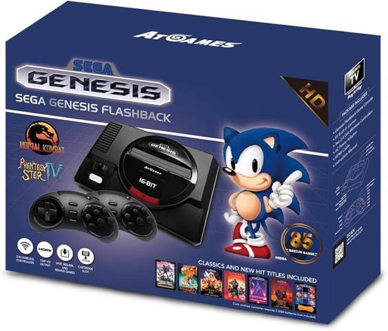 Sega genesisflashback hd 85games console