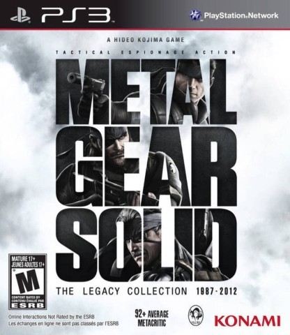 Metal gear solid the legacy collection