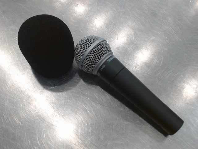 Microphone unidirectionel / tel quel