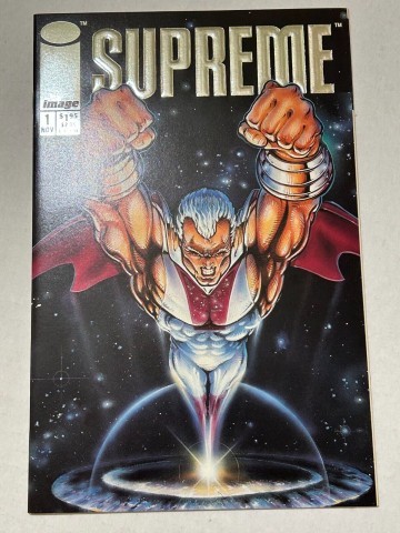 Supreme #1 (1992) embossed foil