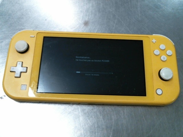 Switch lite jaune case chargeur