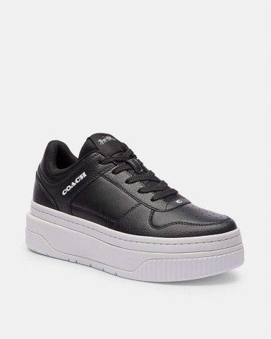 Platformr snkr 01 size 8 black/white