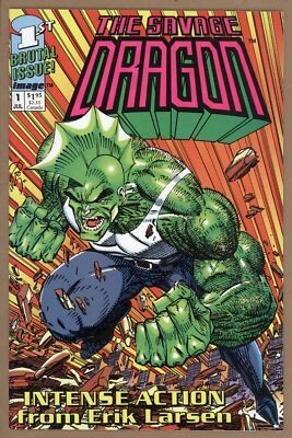 The savage dragon #1 (1992) pink&green