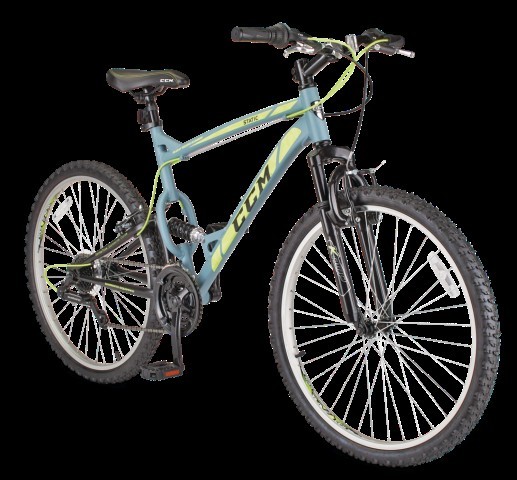 Velo ccm vert et gris