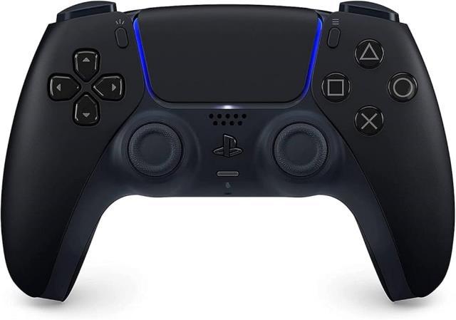 Manette noir ps5 avec la cables