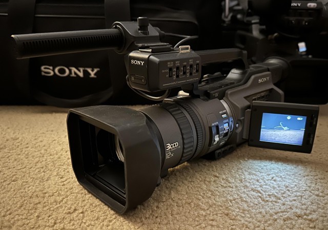 Camera moyen age avec fils et case