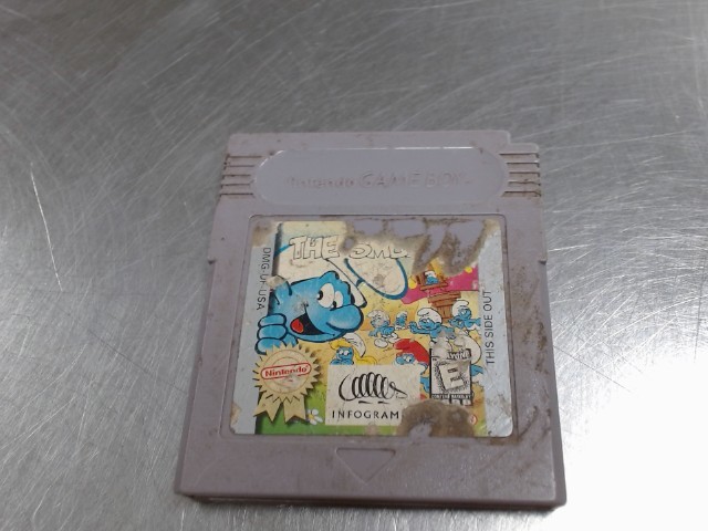 Jeux gameboy the smurfs