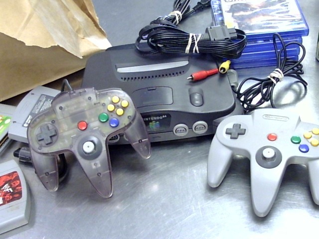 Console n64 + manette+ fils