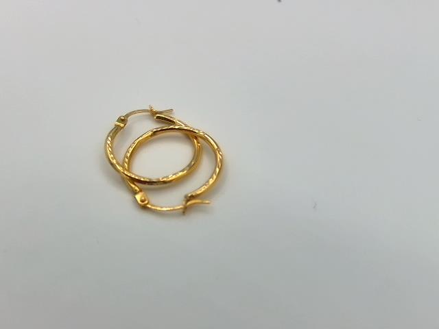 BOUCLES D OREILLES EN OR 14KT