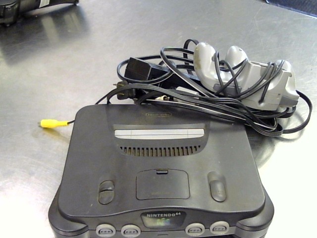 Nintendo 64+fils+manette