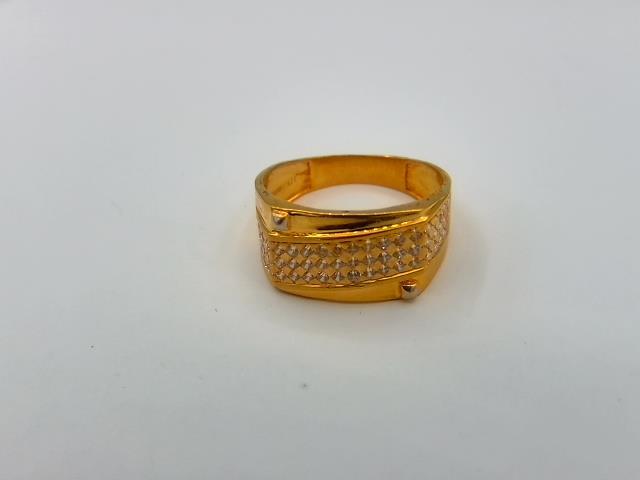 BAGUE EN OR 22KT 