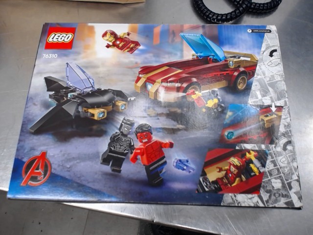 Iron man car & black panther lego