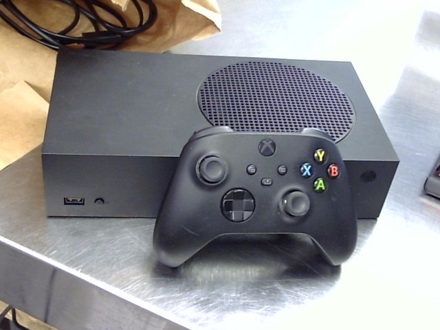 Console xbox series s +man+fils