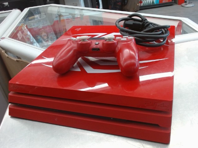 Ps4 pro rouge spider man