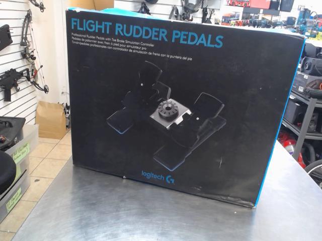 Flight rudder pedals + acc ds bo