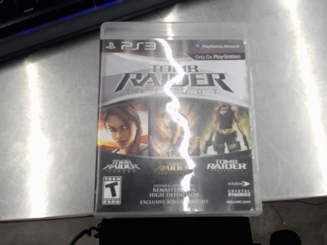 Jeu playstation 3 tomb raider trilogy