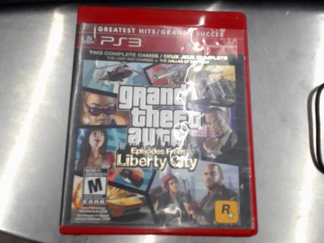 Jeu playstation 3 grand theft auto lc