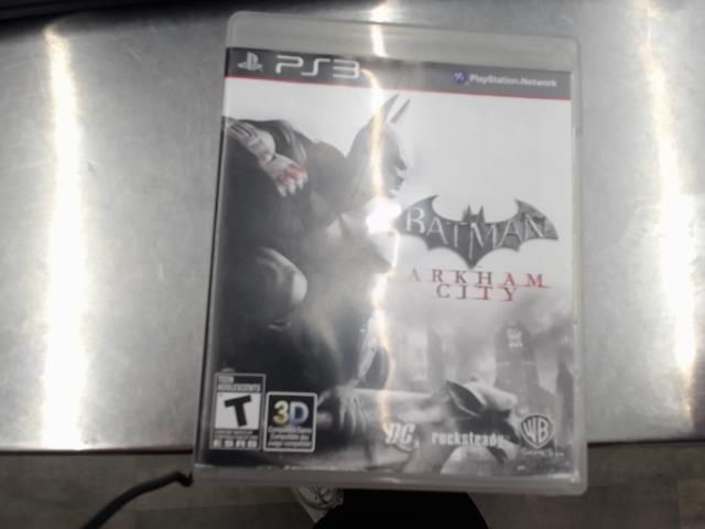 Jeu playstation 3 batman arkham city