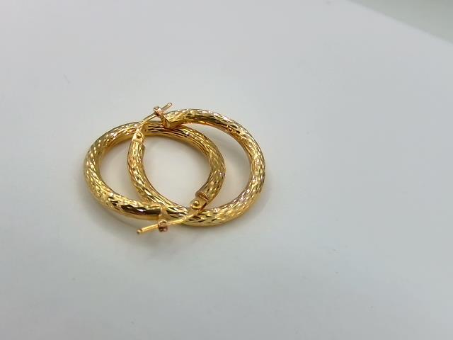 BOUCLES D OREILLES EN OR 10KT