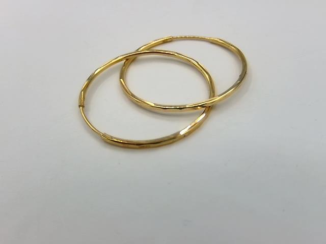 BOUCLES D OREILLES EN OR 10KT