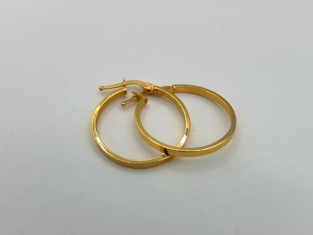 BOUCLES D OREILLES EN OR 10KT