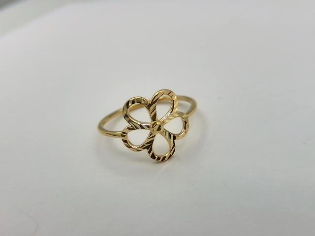 BAGUE EN OR 10KT NEW 