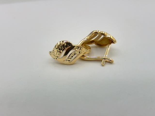 BOUCLES D OREILLES EN OR 10KT NEW