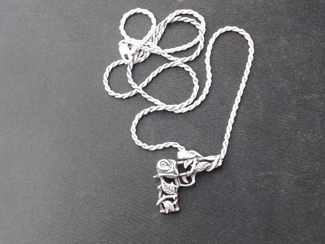 Chaine argent 925 guns n roses 9.9g