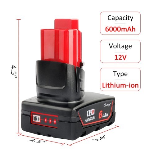 Batteri gaitley 12v 6ah