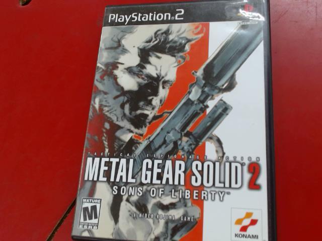 Metal gear solid 2 sons of liberty