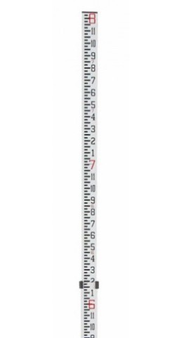 Telescoping aluminium leveling rod