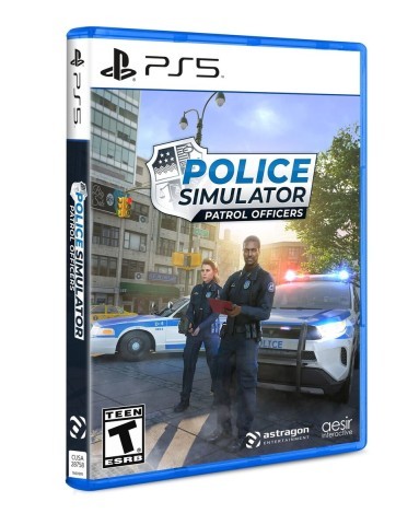 Police simulator patrol officers