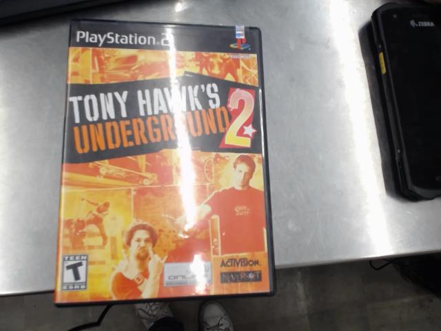 Jeu ps2 tony hawk underground 2