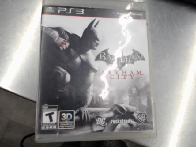 Jeu ps3 batman arkham city