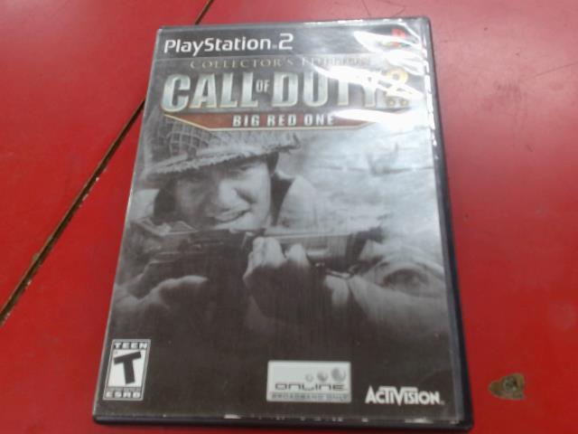 Call of duty 2 big red one collector's