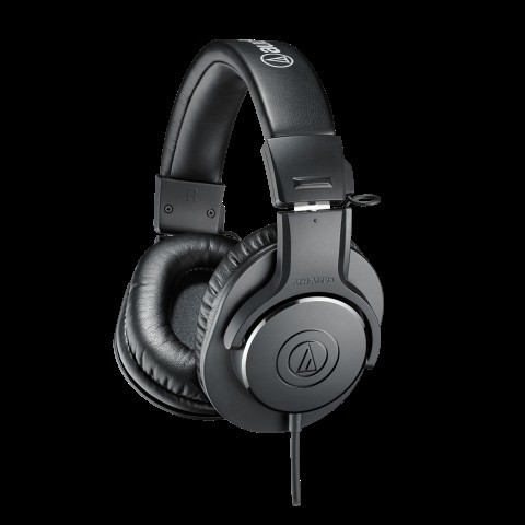 Ecouteur audio technica noir fillaire