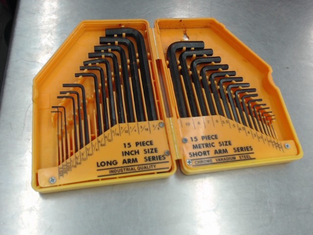 Kit de allen key metrique et imperial