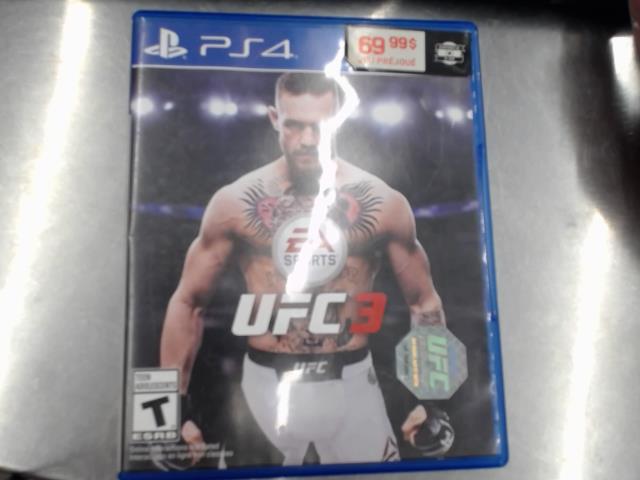 Jeu playstation 4 ufc 3