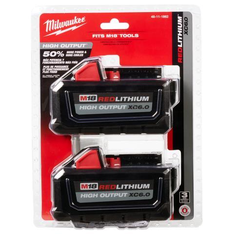 Duo pack batterie m18 xc6.0 neuf