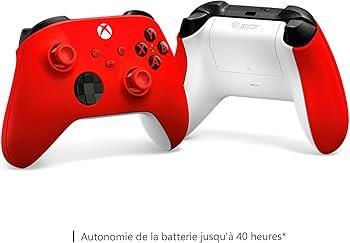 Manette xbox series x rouge neuve