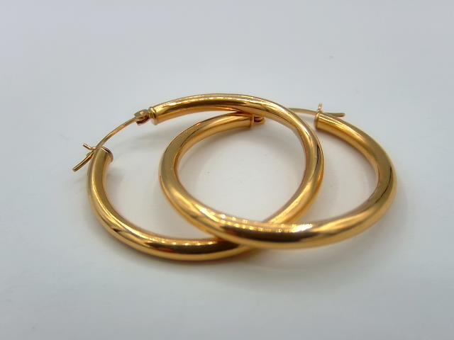 BOUCLES D OREILLES EN OR 10KT